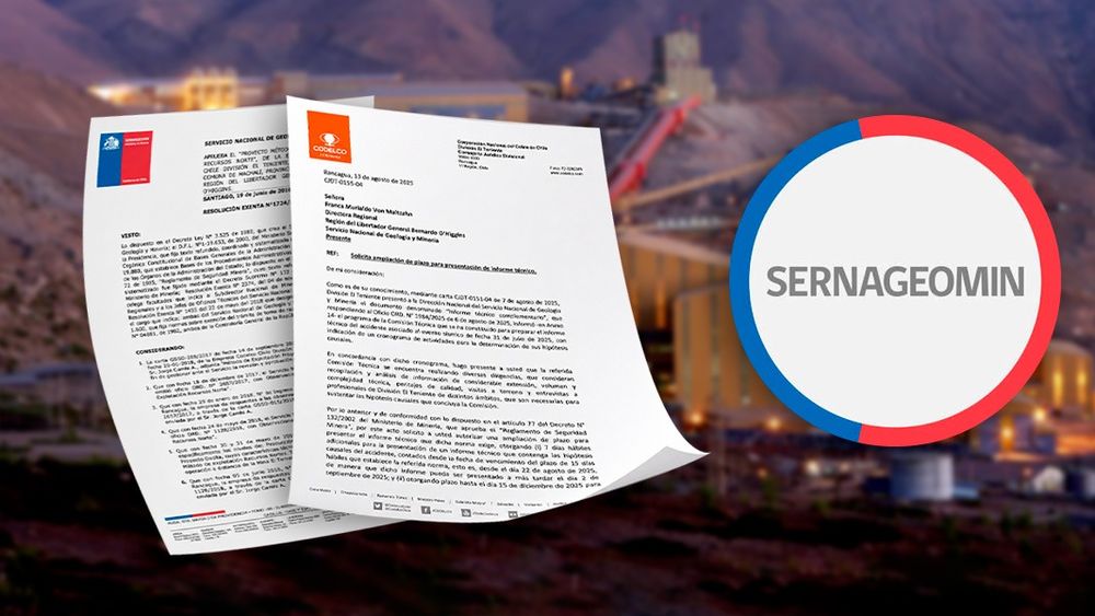 Cambios de evaluadores, un sumario cuestionado y aprobaciones bajo la lupa: cómo El Teniente derrumbó la interna de Sernageomin