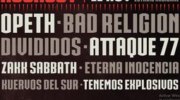 RockOut Fest 2017 se cancela por baja venta de entradas: Sólo algunas de las bandas ofrecerán un show aparte