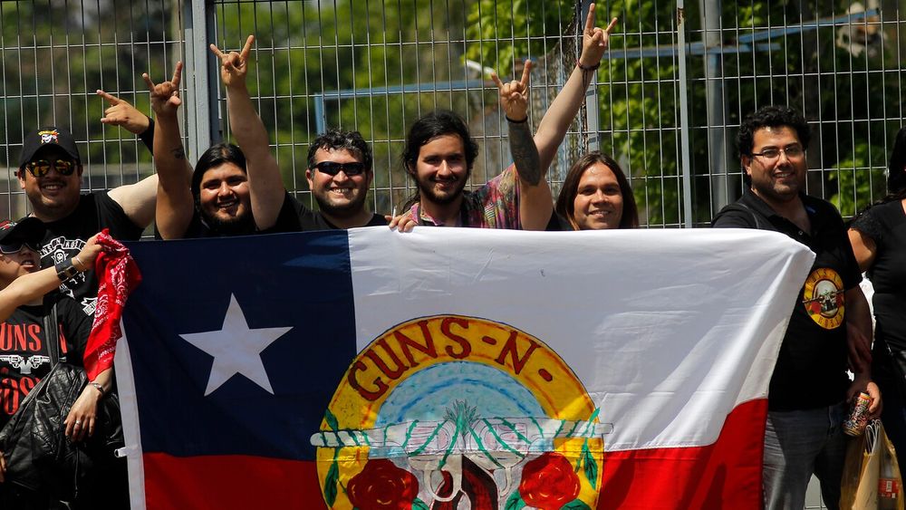 Guns N’ Roses en Chile: ¿Cuándo será el show de los californianos en el Estadio Nacional?