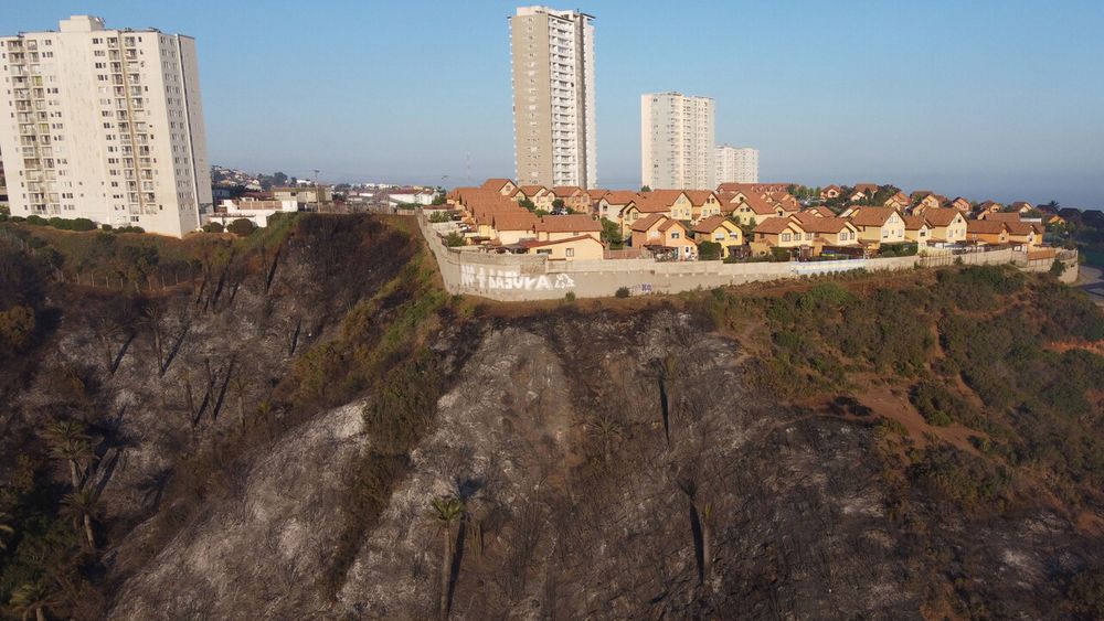 Informe del tiempo preocupa a autoridades: Se podría reactivar fuego en Viña del Mar