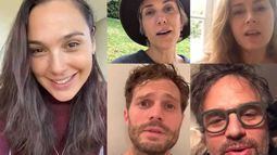 And the world will be as one: Actrices y actores de Hollywood viralizan versión de Imagine