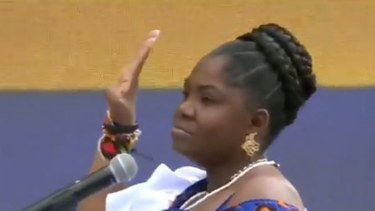 VIDEO| Francia Márquez, primera vicepresidenta afro de Colombia: Hasta que la dignidad se haga costumbre