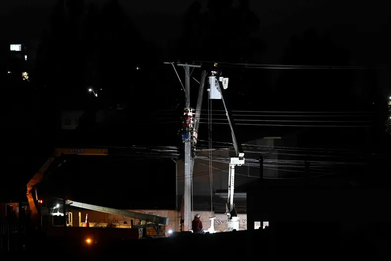 28678 cortes de luz en santiago para este miercoles 14 de enero.webp