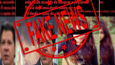 Seguidores de Bolsonaro difunden fake new donde acusan a Fernando Haddad de violación