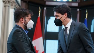 Trudeau sobre Boric: Es emocionante ver la aparición de una voz progresista con una agenda apasionante