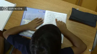 El Desconcierto | 18740 imagen de un nino escribiendo en su cuaderno.webp