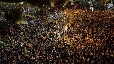 Movilizaciones en todo Cataluña para reclamar la libertad de los presos políticos por presunto delito de sedición