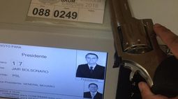Brasil: Electores de Bolsonaro se habrían grabado portando armas en las cabinas de votación
