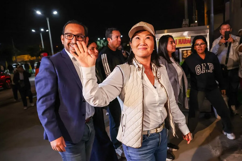 La candidata a la presidencia del Perú por el partido Fuerza Popular, Keiko Fujimori, en una fotografía de archivo en Lima - Agencia EFE