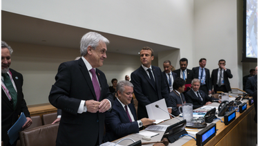 Plantar un árbol por cada chileno: Piñera promete ante la ONU lo mismo que planteó hace 10 años en campaña