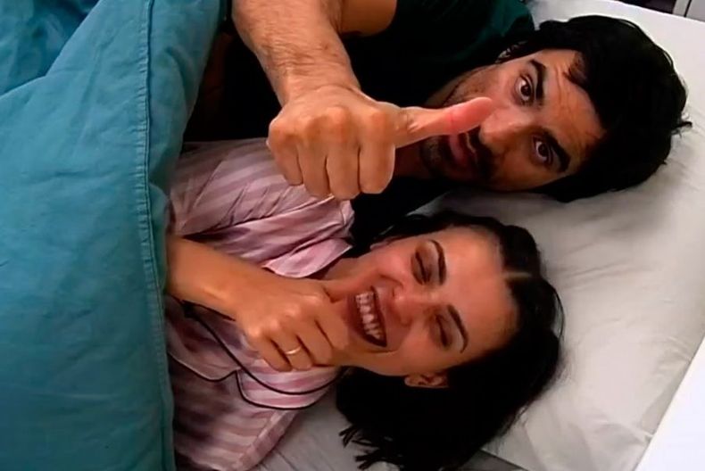 Sebastian Ramirez y Coni en mejores tiempos en el reality de CHV.jpg
