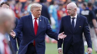 Donald Trump y Gianni Infantino durante la final del Mundial 2026 - Agencia EFE