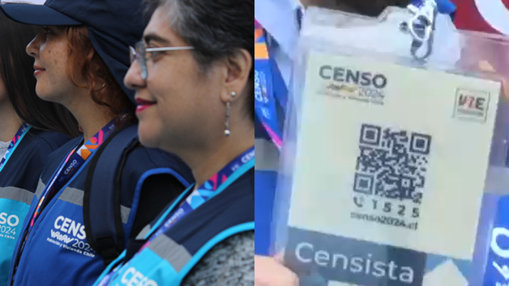 Parte Censo 2024: Identifica al encuestador por QR y patrón de colores en su credencial