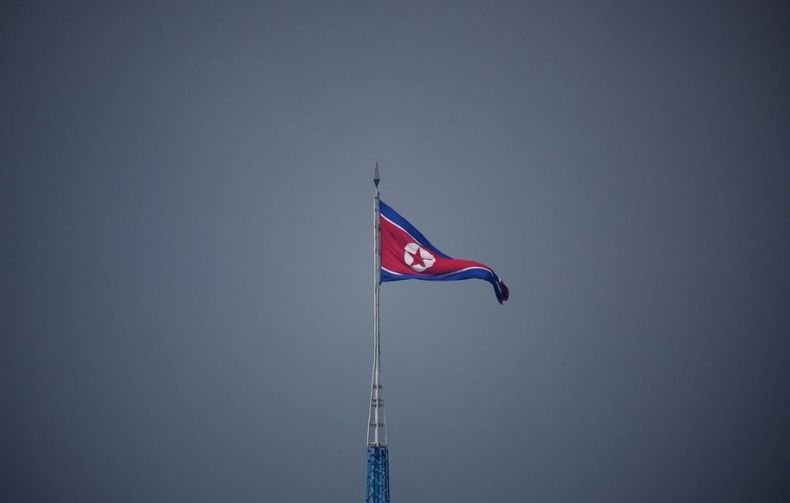 Bandera Corea del Norte captura Twitter .jpeg