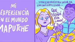 Mi experiencia en el mundo maputche: Las viñetas que se burlan de la clase alta chilena