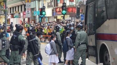 Hong Kong detiene a 53 opositores bajo la polémica Ley de Seguridad china
