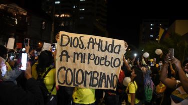 Buscan a 168 personas desaparecidas durante las protestas en Colombia