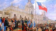 Proclamación y jura de la Independencia de Chile, por&nbsp;Pedro Subercaseaux (1945) / Crédito: Wikimedia Commons&nbsp;