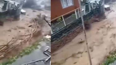 El Desconcierto | Aluvión afecta a la comuna de Corral en Los Ríos