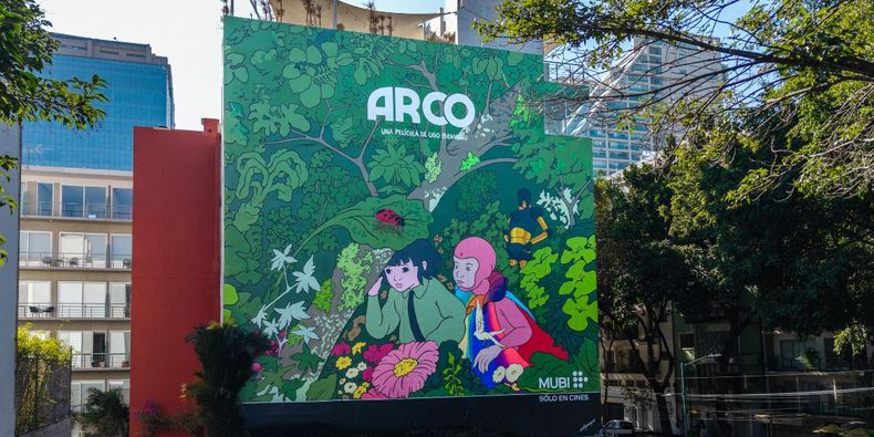 Mural película Arco / Cedida