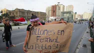 FOTOS| Las postales que dejó el Festival de protestas que acompañó el certamen viñamariñano
