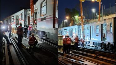Alerta Metro: Descarrilamiento de tren en Línea 1 obliga a cerrar estaciones e incluso calles