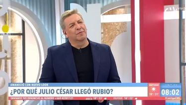 Julio César Rodríguez aparece rubio: Animador revela la razón por la cual se tiñó el pelo