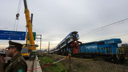 Choque de trenes en San Bernardo: Detienen a dos personas por presunta culpabilidad
