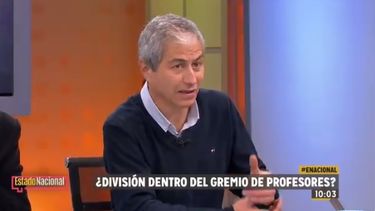Están siendo mañositos: Mario Aguilar critica al gobierno por maniobra comunicacional para dividir al movimiento docente