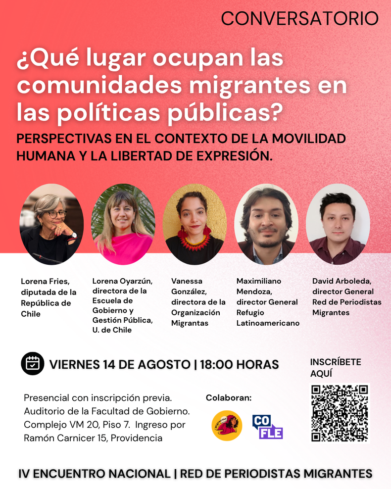 IV Encuentro Nacional de la Red de Periodistas Migrantes.&nbsp;