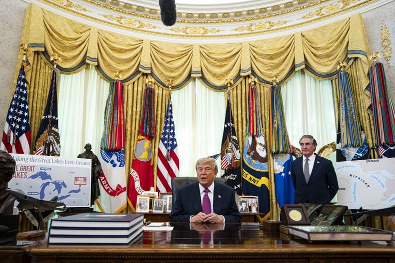 Presidente de Estados Unidos, Donald Trump. Créditos: Agencia EFE.&nbsp;