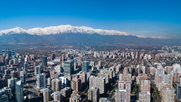 Imagen panorámica de Santiago, Chile.&nbsp;