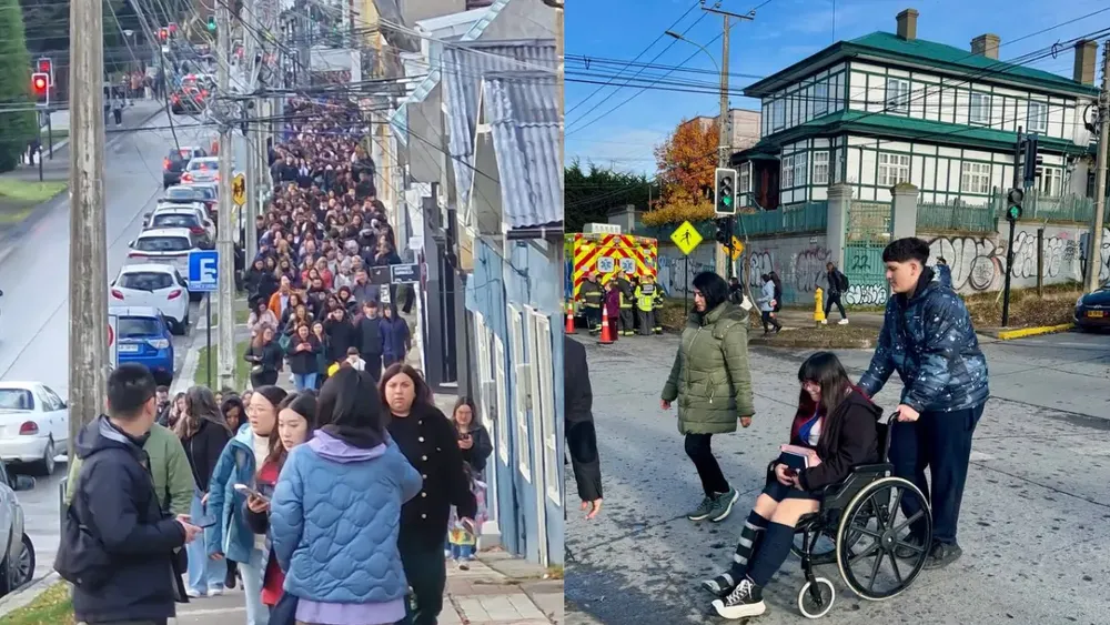 Agitada jornada en Magallanes tras terremoto 7,5: Más de 40 réplicas, evacuaciones y alerta de tsunami