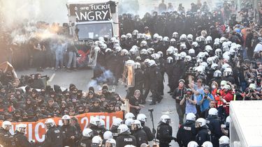 Bienvenidos al infierno: Las duras protestas convocadas en Hamburgo contra los líderes mundiales del G20