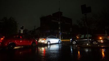 Cortes de luz en Santiago - Agencia Uno