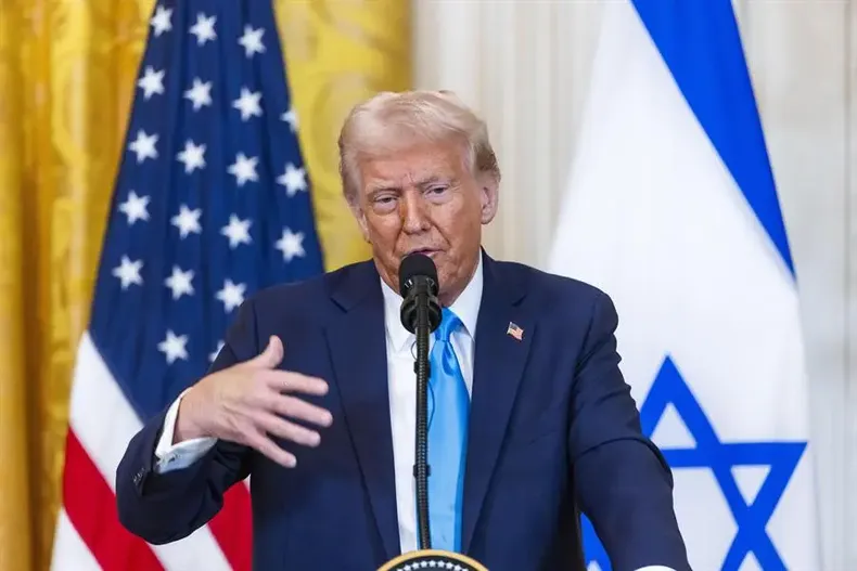 trump y su plan de  limpieza etnica  para gaza  como ven desde chile una organizacion palestina y otra judia los deseos del mandatario estadounidense.webp