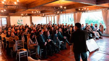 Imagen del seminario “Reciclaje y Sostenibilidad Agrícola” - Foto: campolindo.cl