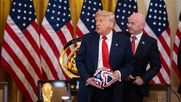 Donald Trump junto a Gianni Infantino en el Mundial 2026 - Agencia EFE