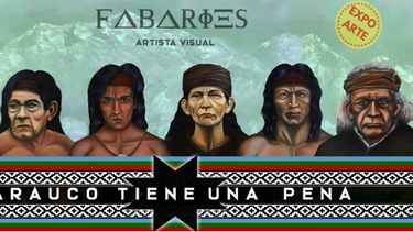 Arauco tiene una pena: La exposición pictórica que nos acerca a las proezas del pueblo mapuche