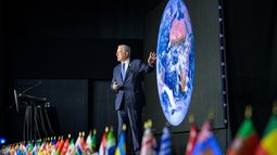 Al Gore en el entrenamiento contra la crisis climática en Chile.&nbsp;