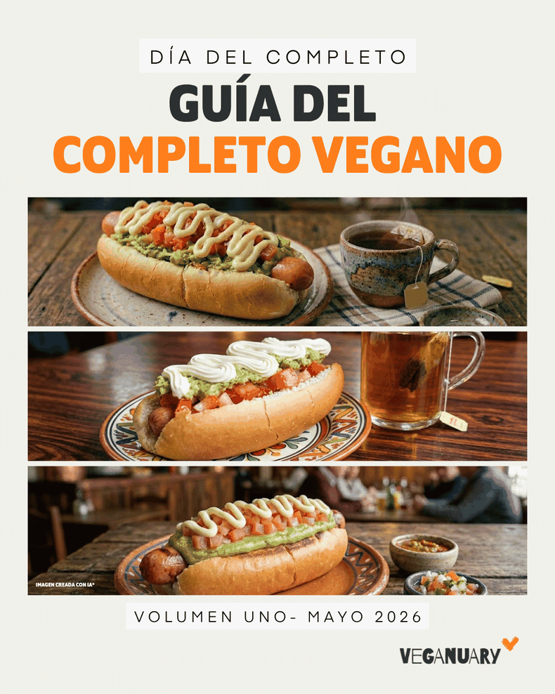 Guía del completo vegano. ONG Veganuary.