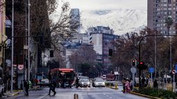 Lluvias en Santiago hoy jueves - Agencia Uno