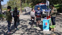 Con lentes simuladores del consumo de drogas, impulsan campaña de prevención en Fiestas Patrias