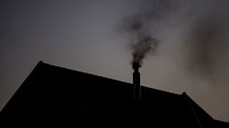 Contaminación en Aysén. Foto: Agencia UNO. Contaminación en Aysén. Foto: Agencia UNO.