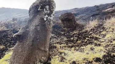 Confirman nuevo incendio forestal en Rapa Nui: Fuego afectó la zona de Papa Vaka
