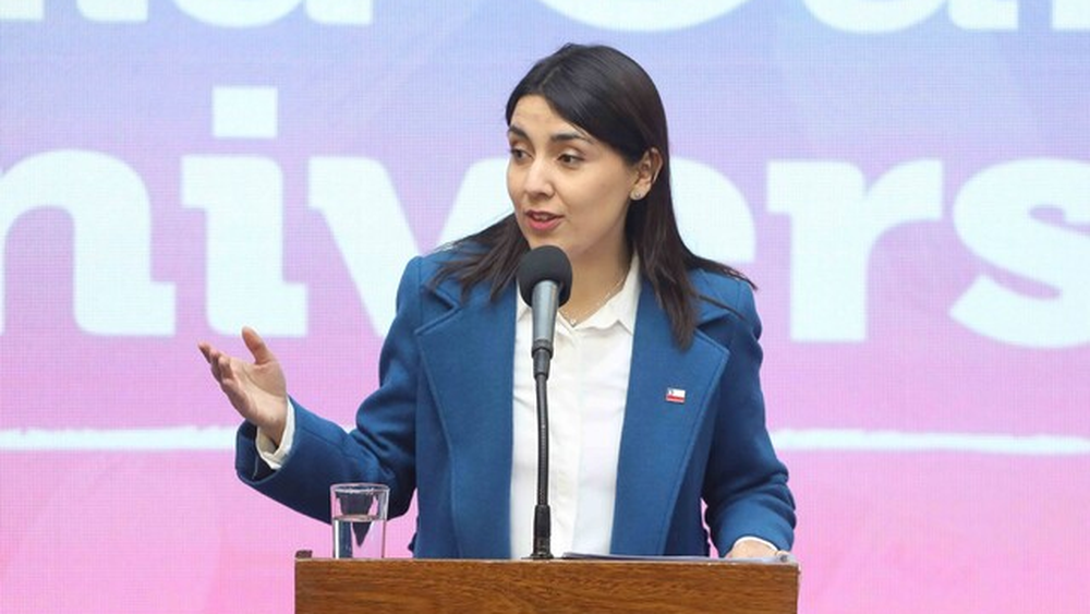 Ministra de la Mujer, Judith Marín. Créditos: Agencia Uno.