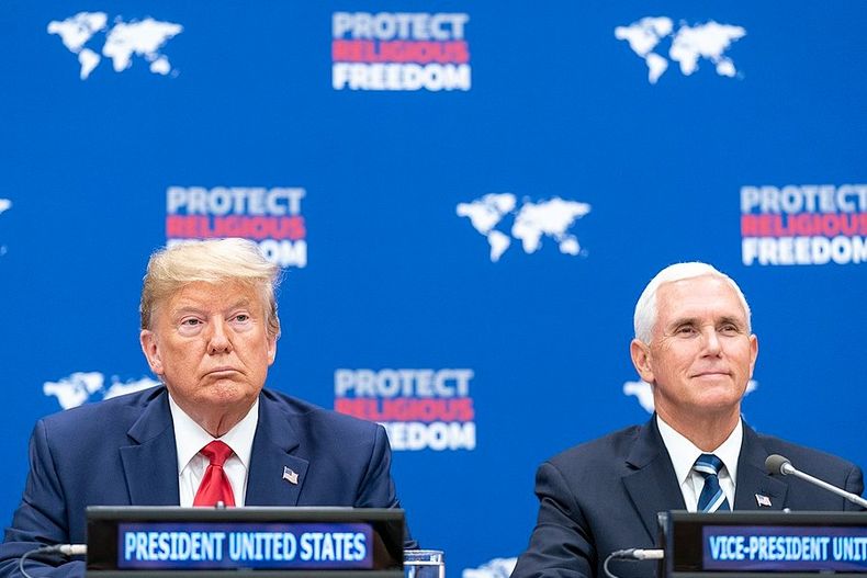 Donald Trump junto a Mike Pence.jpeg