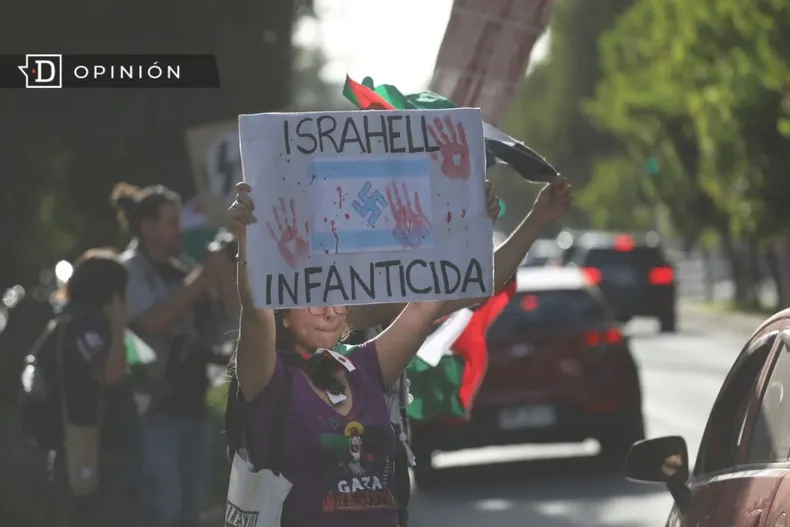 16877 imagen de un afiche contra israel en una marcha pro palestin.webp