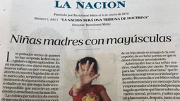 #NiñasNoMadres: Acusan a editorial de La Nación de Argentina de hacer apología al delito de violación