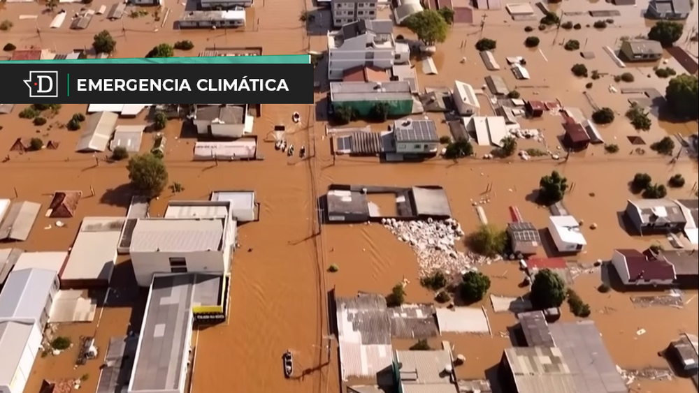 Brasil se levanta: Construirán cuatro ciudades temporales para víctimas de indundaciones